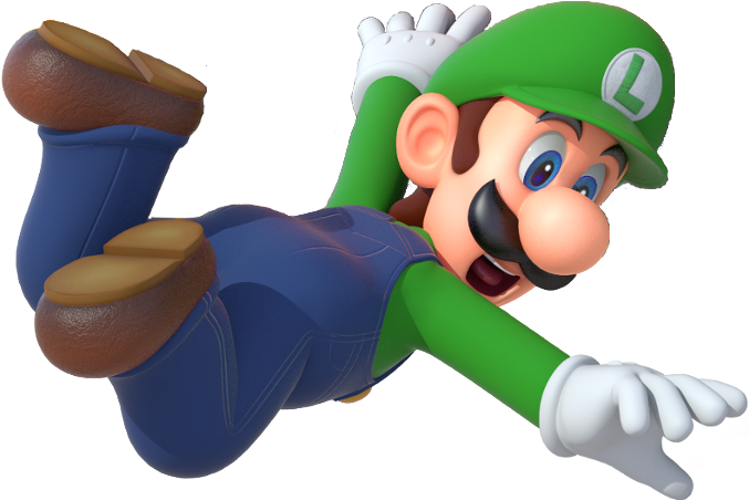 Mario And Luigi, Mario Kart, Super Mario - Super Mario Party Luigi Png Clipart (701x566), Png Download
