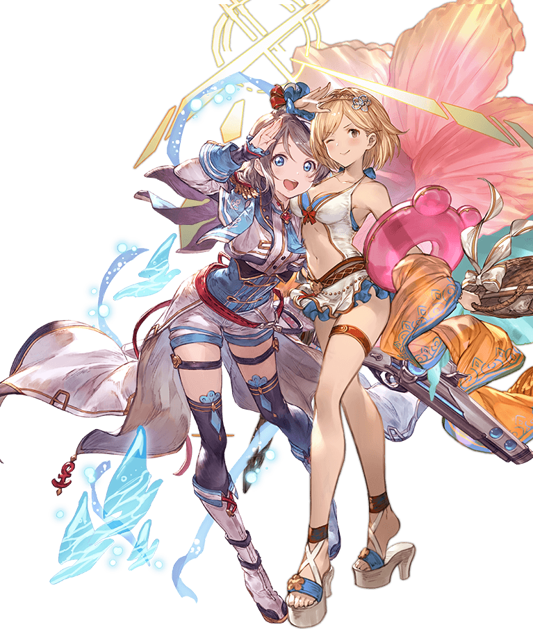 Djeeta , - You Watanabe Cards Transparent Clipart (767x906), Png Download