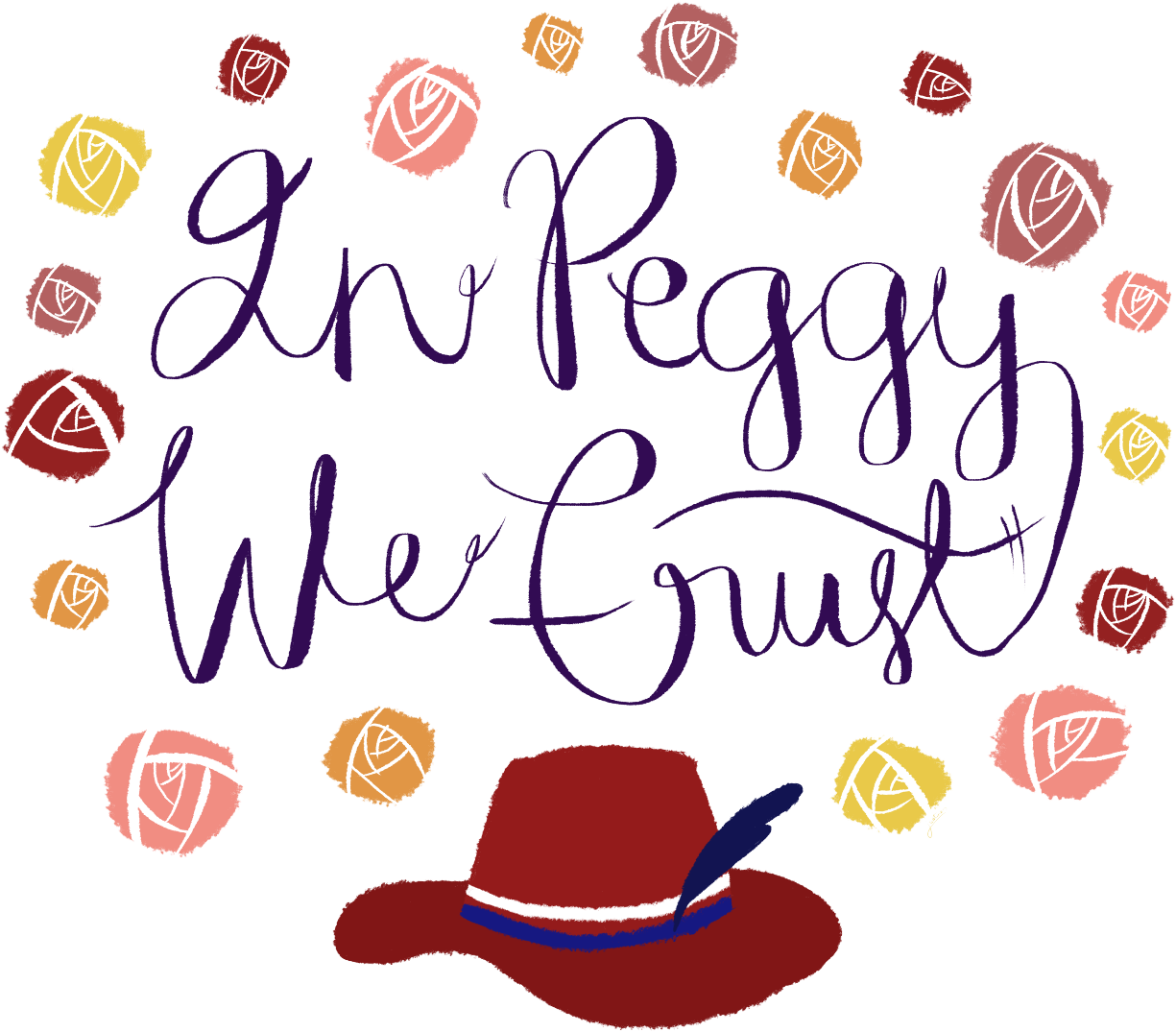 In Peggy We Trust Clipart (1280x1280), Png Download