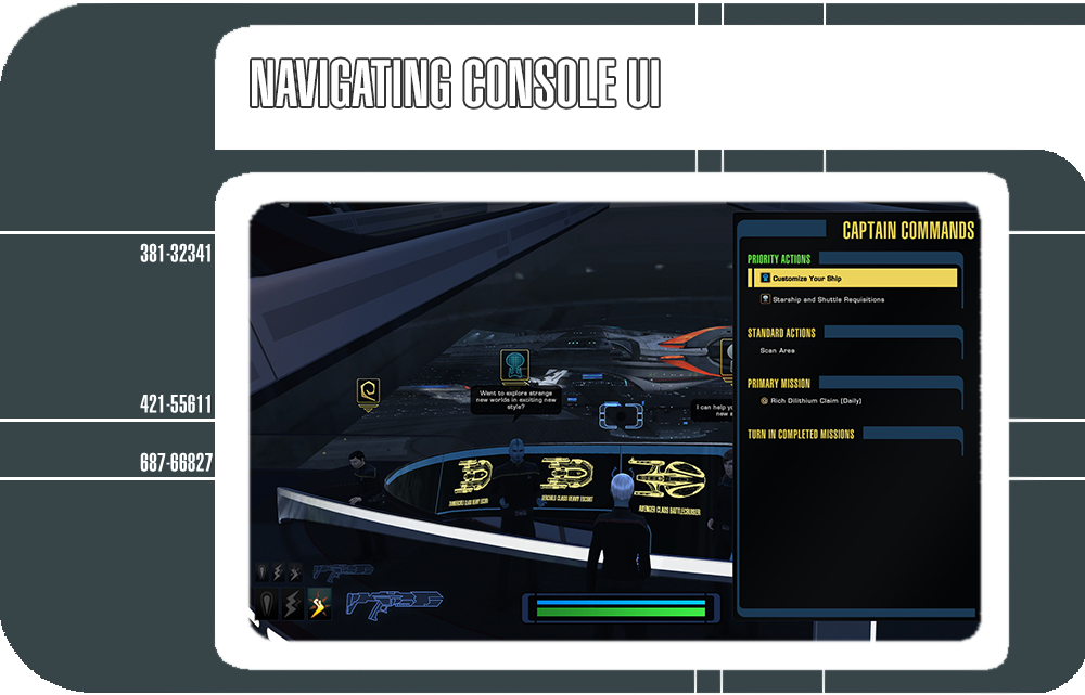 Star Trek Online - Star Trek Online Temporal Ships Bridge Clipart (1000x641), Png Download