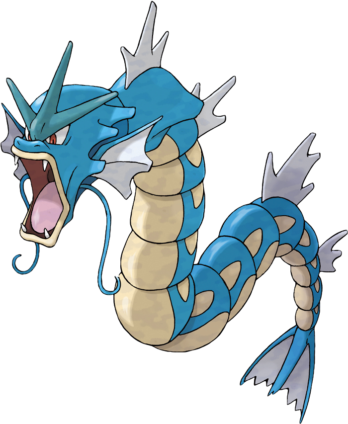 130gyarados ] - Pokemon Gyarados Clipart (852x852), Png Download