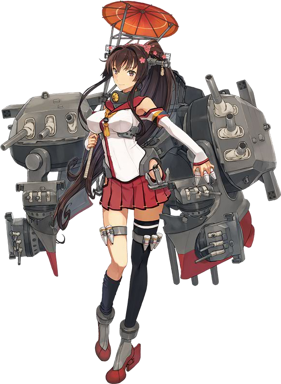 136 1 - Ijn Yamato Kancolle Clipart (600x800), Png Download