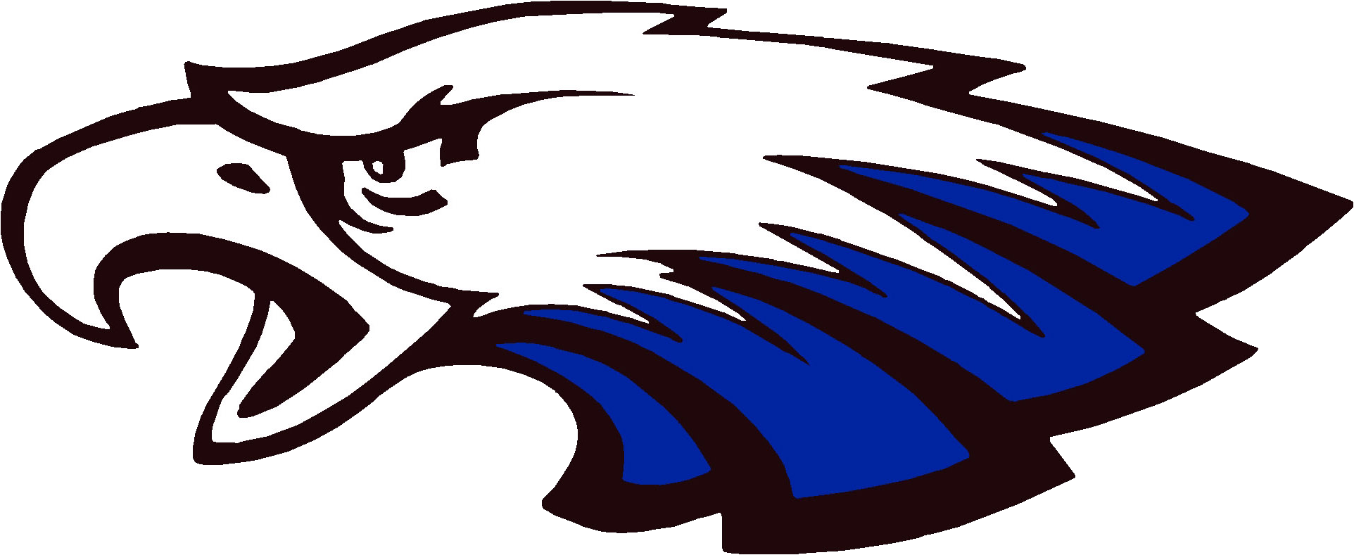 Carl Sandburg High School Eagle Clipart (1924x789), Png Download