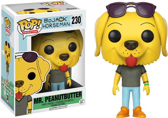 Pop Vinyls - Funko Pop Bojack Horseman Clipart (600x600), Png Download