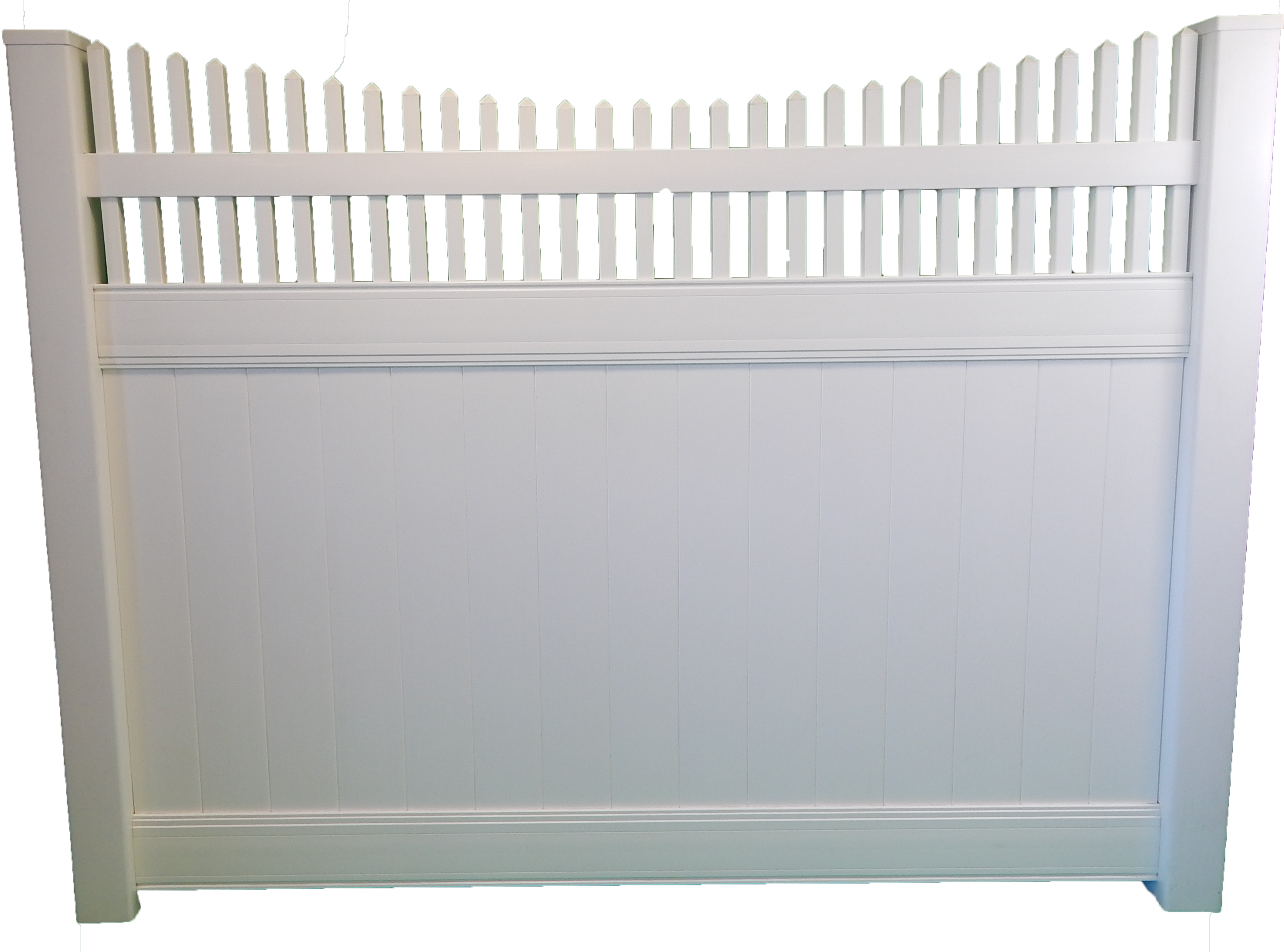 Vinyl Fence - Cabinetry Clipart (3492x2472), Png Download
