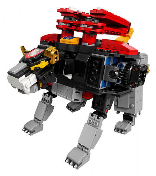 Voltron - Lego Voltron Black Lion Clipart (800x600), Png Download