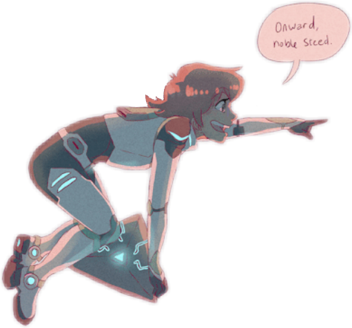 #pidge #katie #voltron - Pidge Fanart Voltron Gif Clipart (511x477), Png Download
