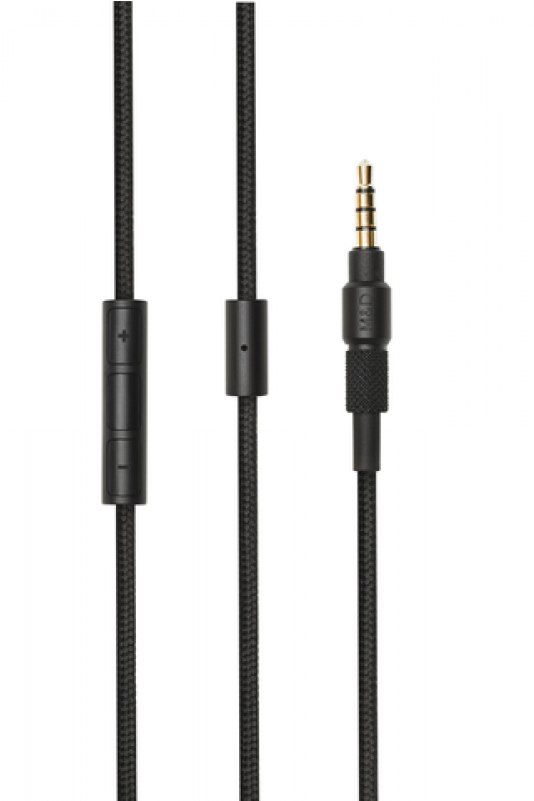 Cord Remote Black 0347 Large-800x800 - Headphones Clipart (800x800), Png Download