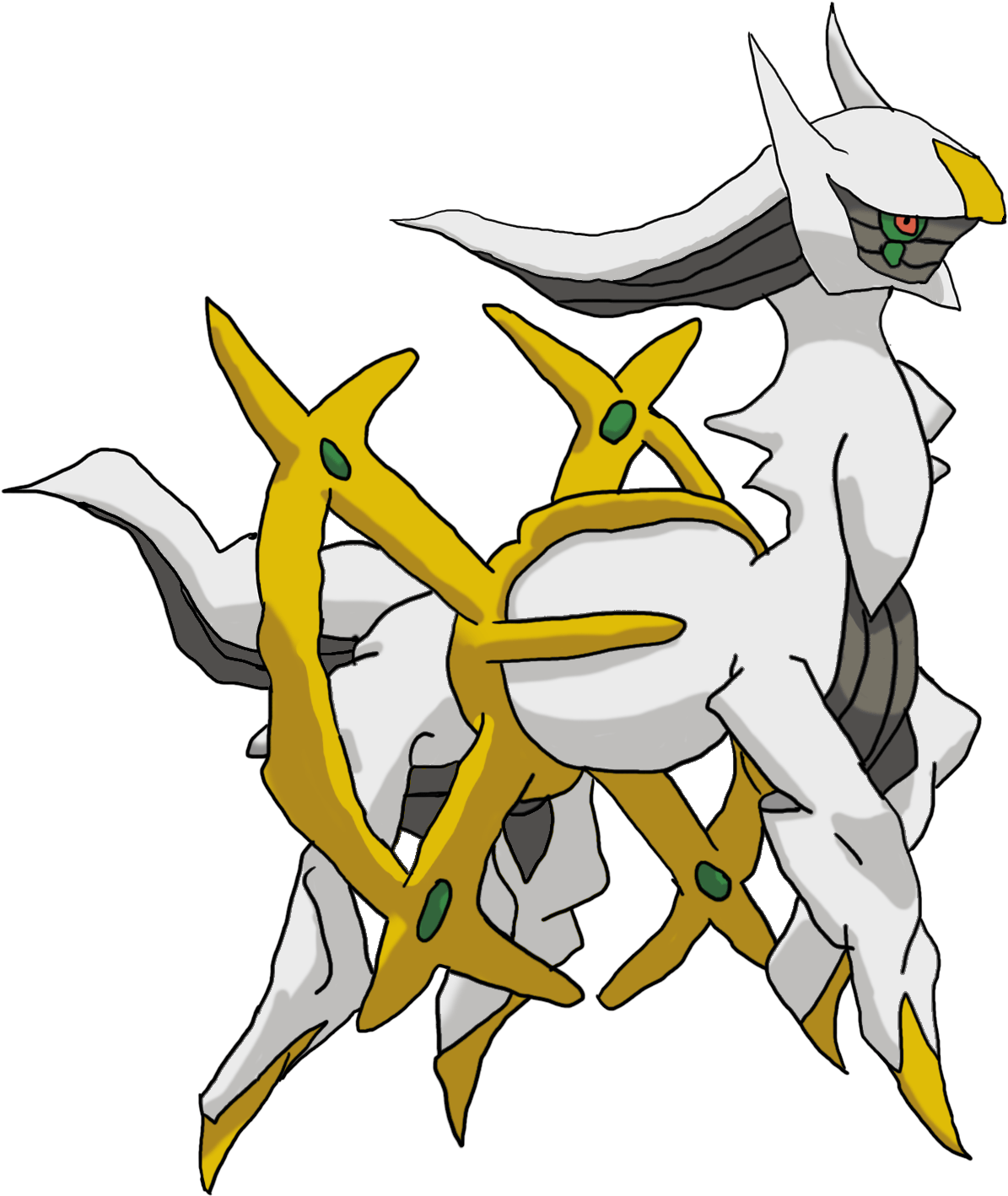 A Study In Pokemon Drawings - Cartoon Clipart (1431x1609), Png Download