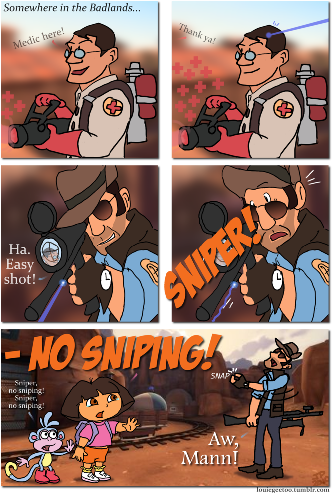 A Medic - Team Fortress 2 Badwater Clipart (685x1000), Png Download