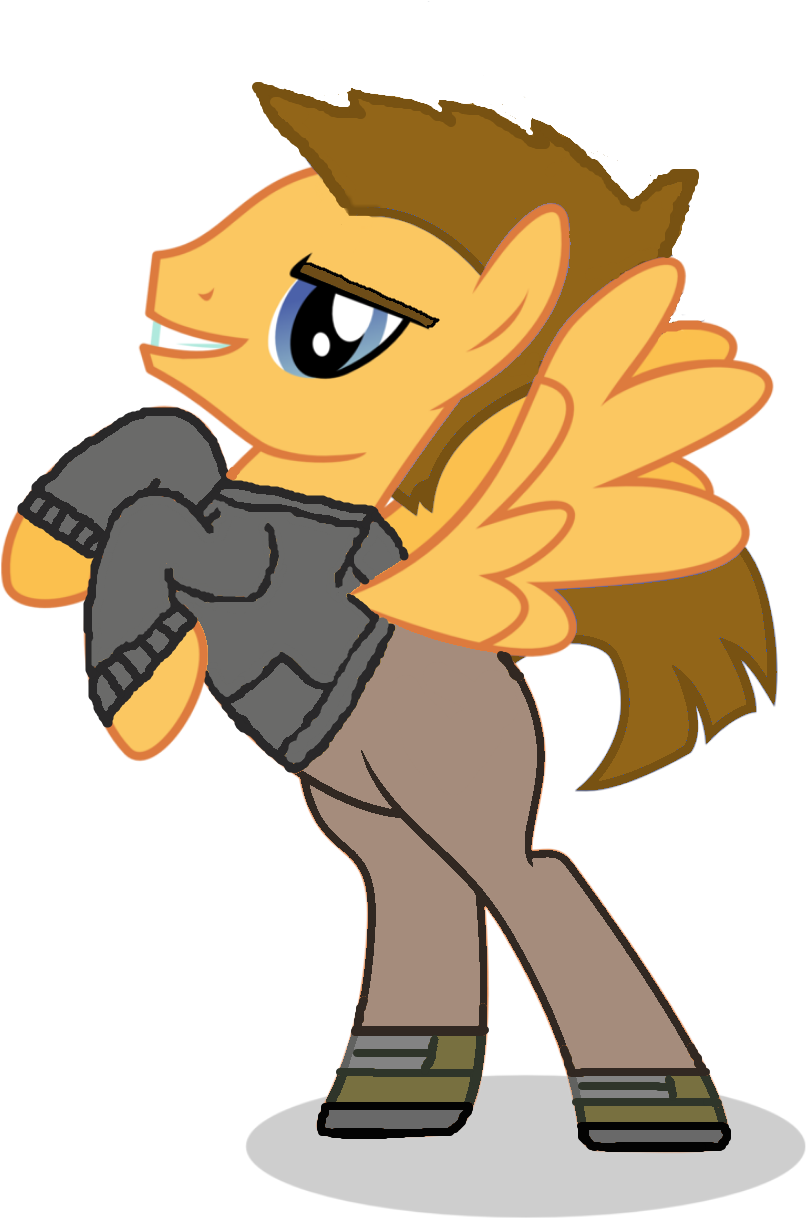Thunderfists1988, Crossover, Monty Monogram, My Little - Flash Sentry Mlp Vector Clipart (806x1218), Png Download
