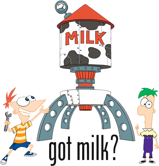 Phineas & Ferb Group Clipart - Cartoon - Png Download (554x568), Png Download