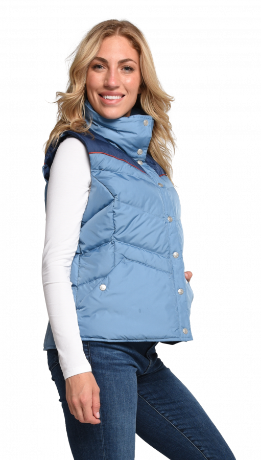 Women's Carson Down Vest - Girl Clipart (511x900), Png Download