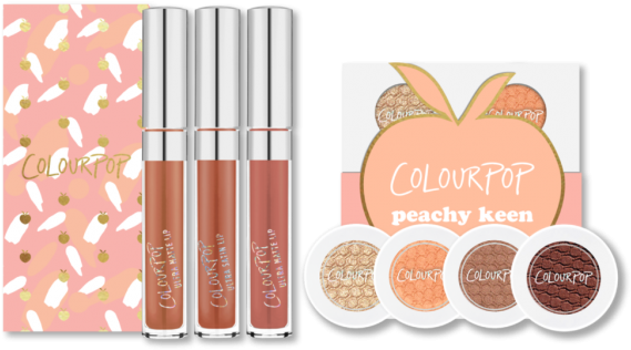 Price Filter - Colourpop Just Peachy Lip Bundle Clipart (600x600), Png Download
