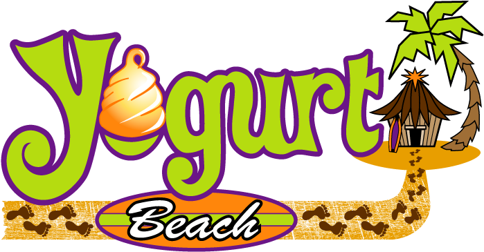 Yogurt Beach Gift Cards - Yogurt Beach Clipart (824x388), Png Download