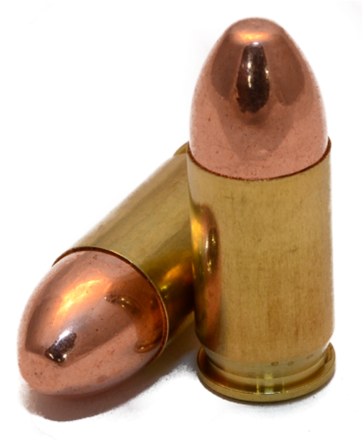 9mm Round Nose - Bullet Clipart (804x891), Png Download