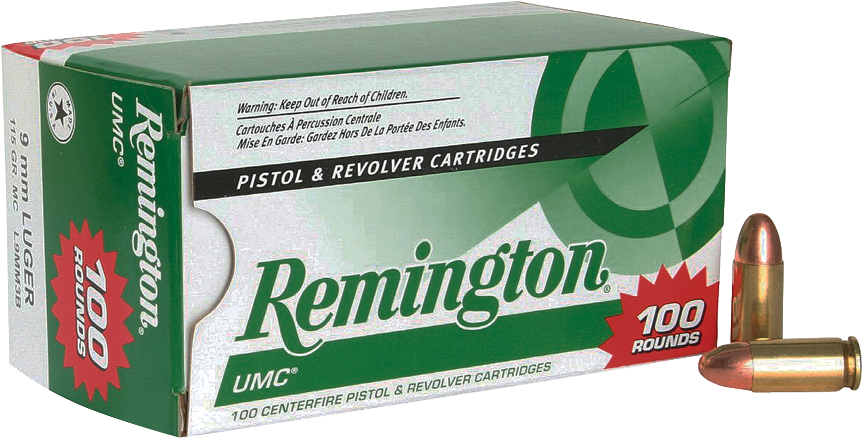 Price - $20 - - Remington Umc 10mm Ammo Clipart (1800x925), Png Download