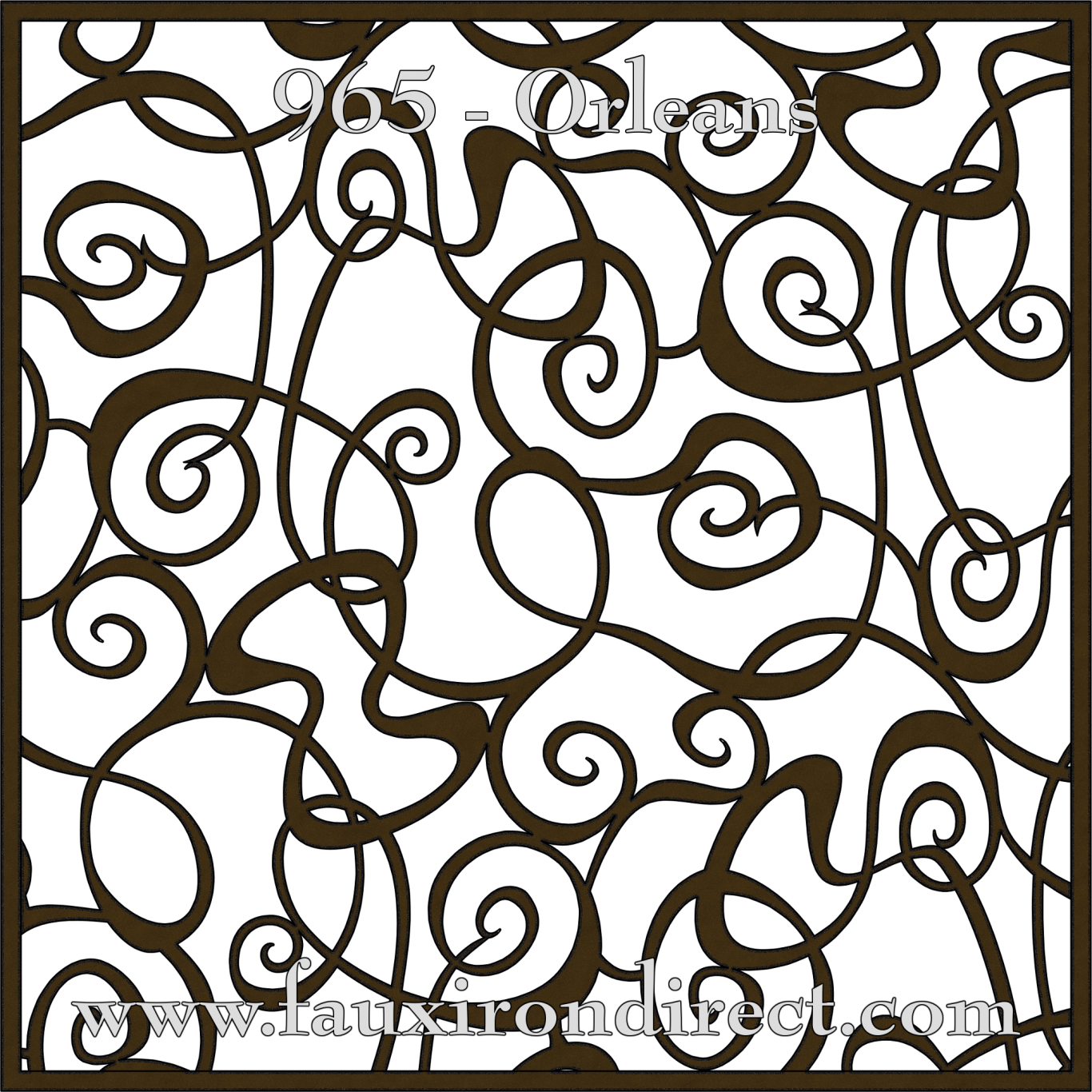 Faux Iron Elegance Designs - Circle Clipart (1366x1366), Png Download