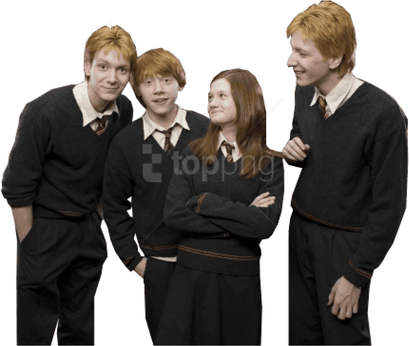 Fred And George Weasley Clipart (850x740), Png Download
