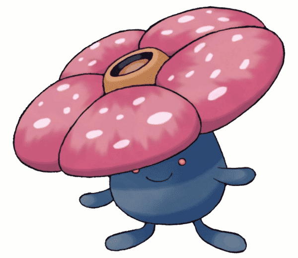 Pokemon Go Best Gym Defenders - Pokemon Vileplume Clipart (600x519), Png Download