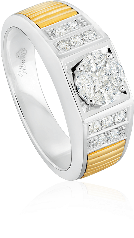 Men's Rings, Specially Crafted Product For The Alpha - Engagement Ring Clipart (1000x1000), Png Download