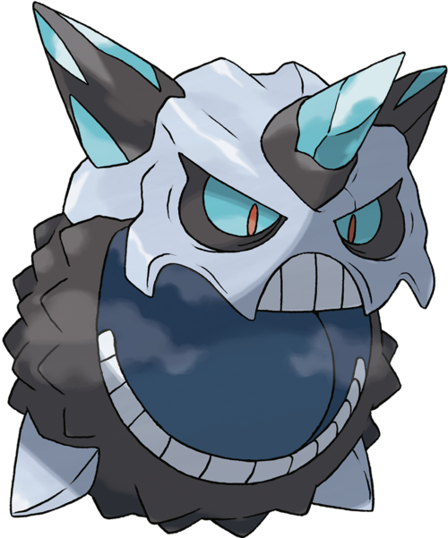 Mega Glalie - Pokemon Mega Glalie Clipart (600x600), Png Download