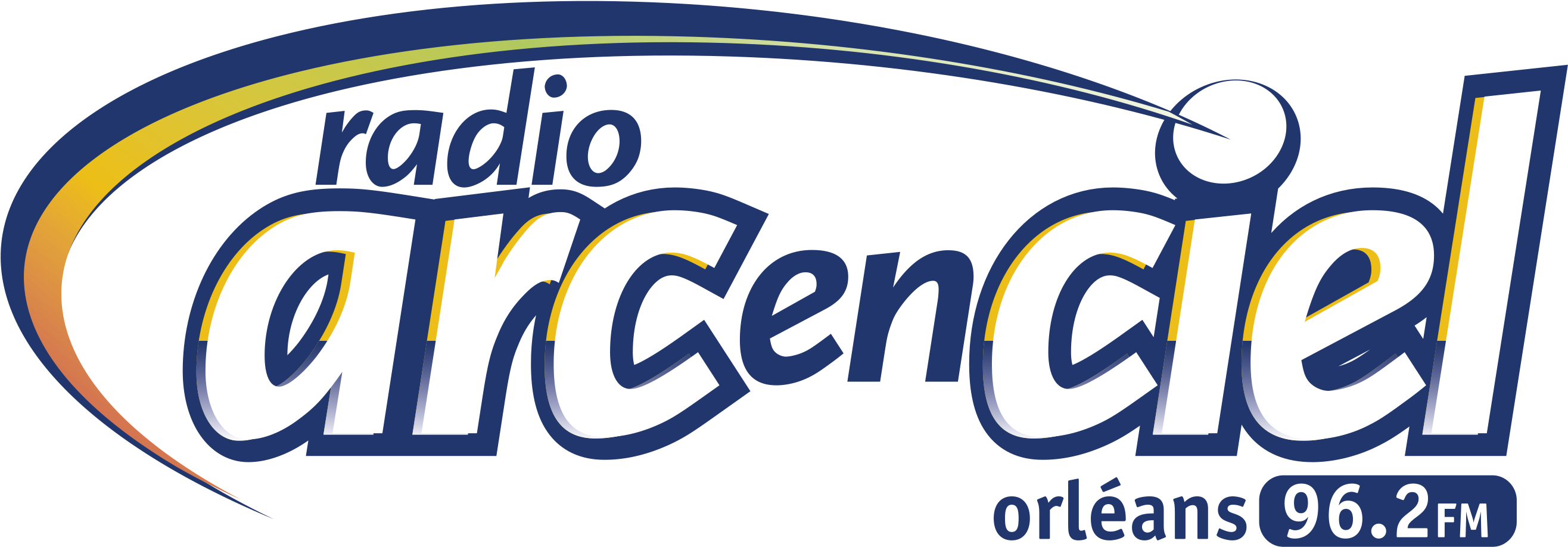 Logo Couleur Arc En Ciel - Graphic Design Clipart (2751x1091), Png Download