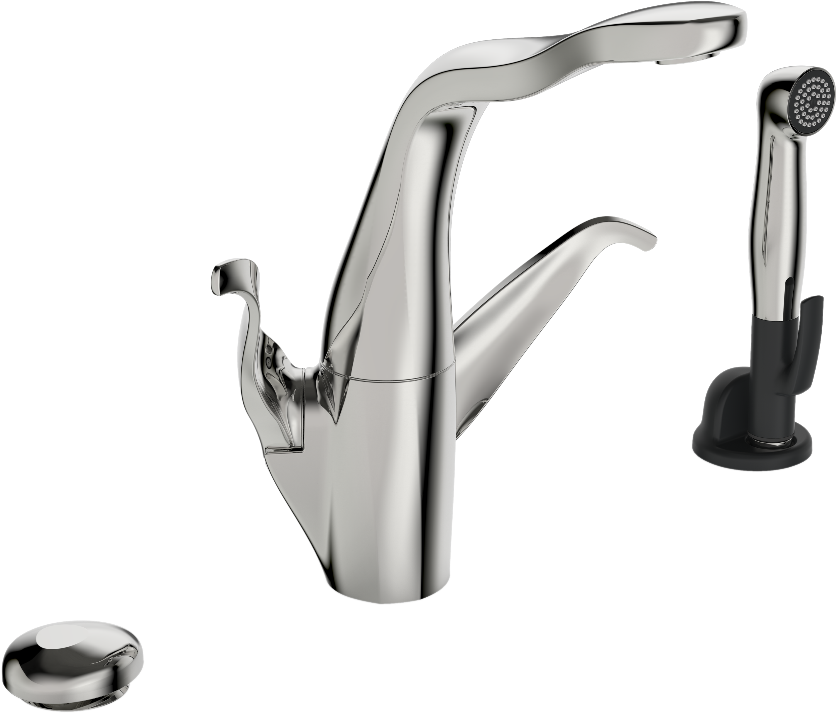 8223f Alessi Swan By Oras, Kitchen Faucet, 230/12 V, - Oras 8222f Clipart (3422x2914), Png Download