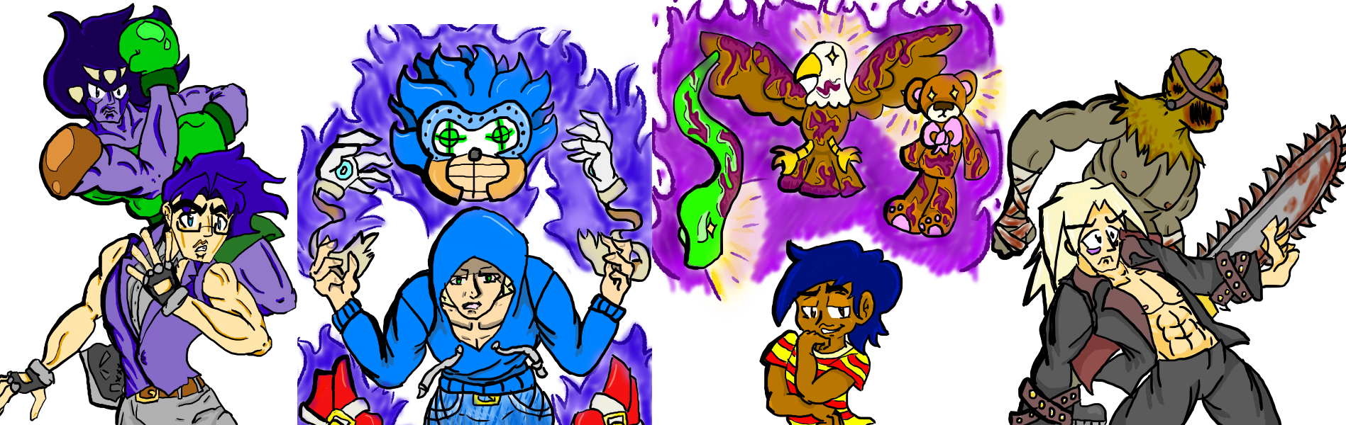 47786160 - Kobold Jojo Clipart (1897x600), Png Download