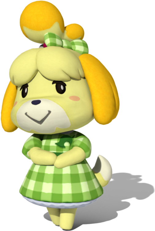 #animalcrossing #animalcrossingnewleaf #melinda #isabelle - Spring Isabelle Clipart (973x821), Png Download