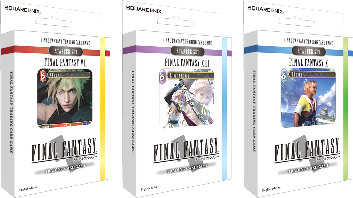 [image Loading] - Final Fantasy Trading Card Game Starter Deck Clipart (1200x686), Png Download