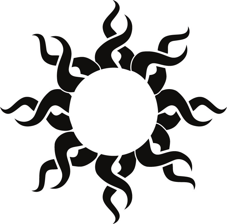 Kodi Splash Screen Png , Png Download - Cross Stitch Patterns Sun Clipart (739x729), Png Download