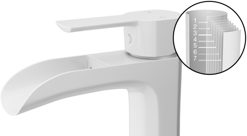 Faucet Architizer - Tap Clipart (1000x467), Png Download