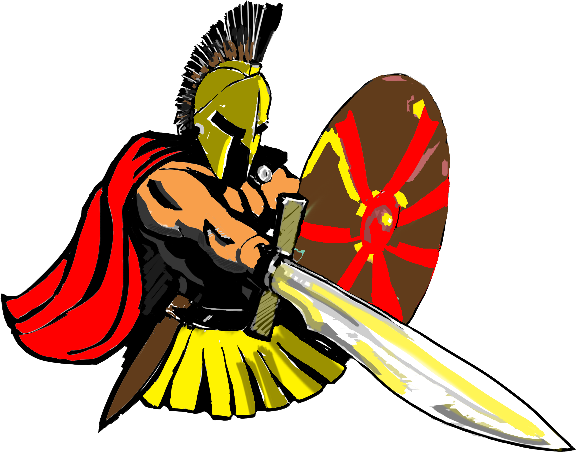 Minico - Minico High School Helmet Clipart (2328x1917), Png Download