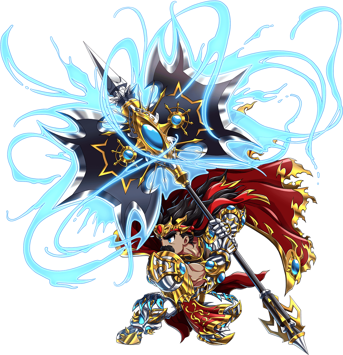 Oruga Light - Brave Frontier Fox God Clipart (1200x1200), Png Download