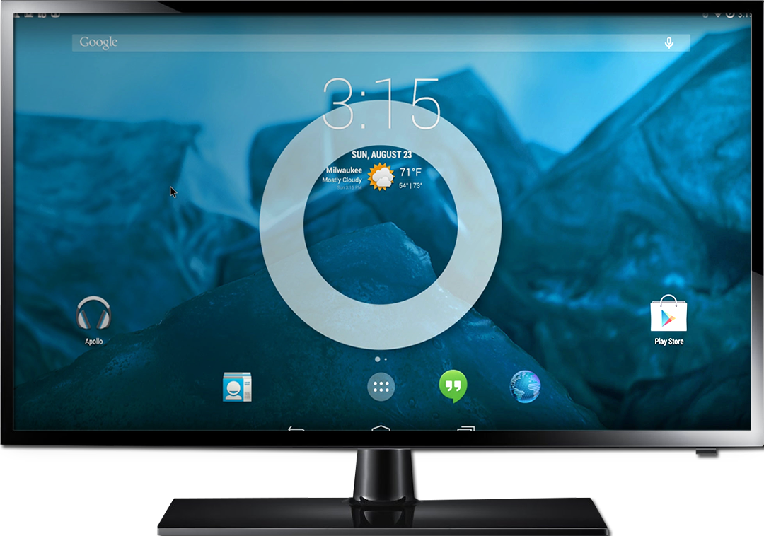 Overscan Problem Cyanogen11 - Led-backlit Lcd Display Clipart (1080x758), Png Download