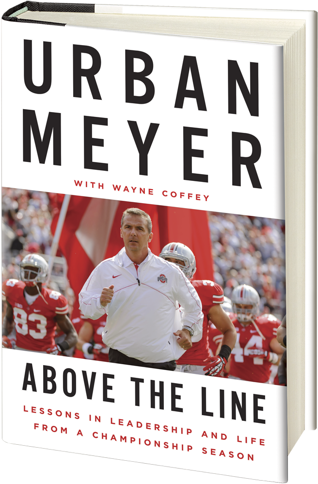 Urban Meyer Above The Line Clipart (1000x1176), Png Download