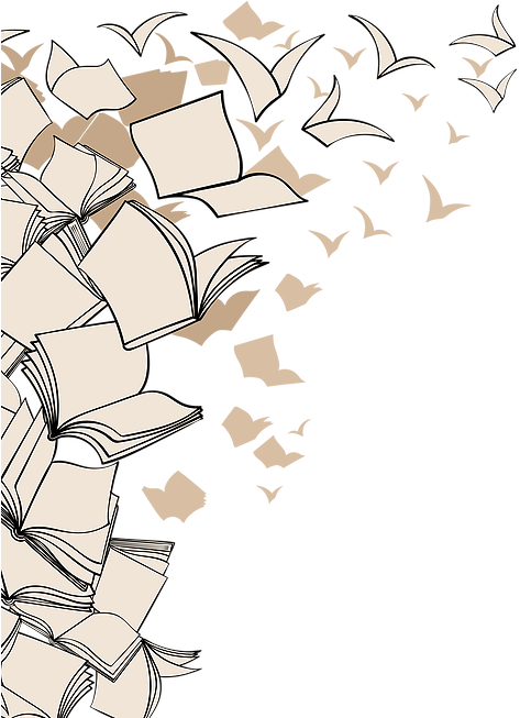 Summer Reading - Illustration Clipart (505x652), Png Download