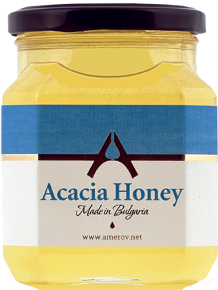 Acacia Honey - Amerov Honey - Dulce De Leche Clipart (600x600), Png Download