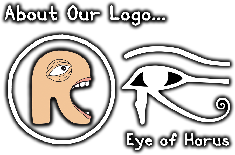 Rawr Logo Rawr Life Logo Eye Of Horus - Coelho Da Play Boy Clipart (906x598), Png Download