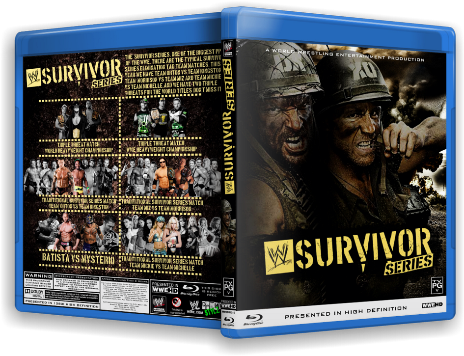 Survivor Series Blu-ray Cover Photo Ssblurayprev Clipart (1024x768), Png Download