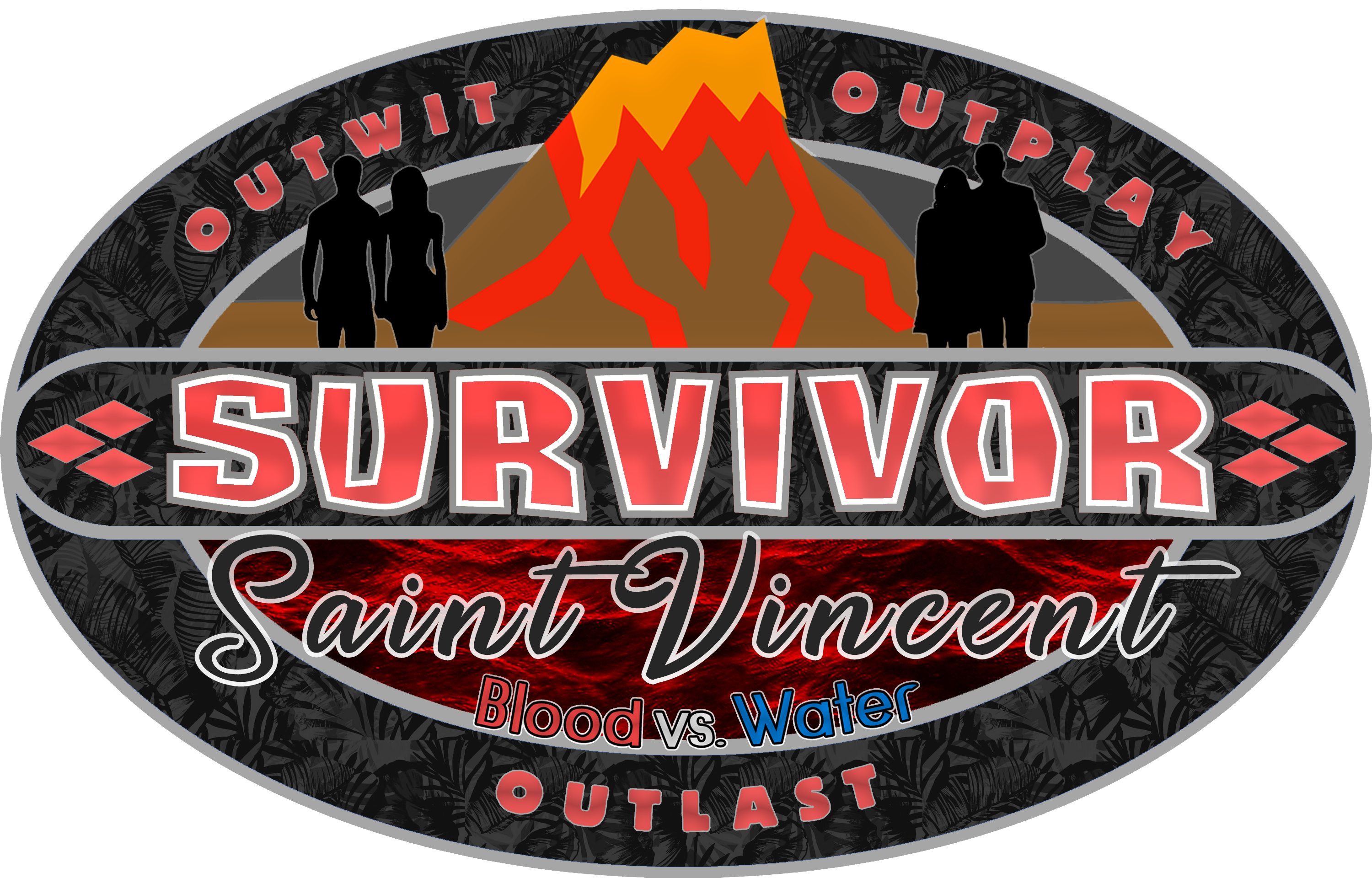 Saint Vincent - Label Clipart (3000x1920), Png Download