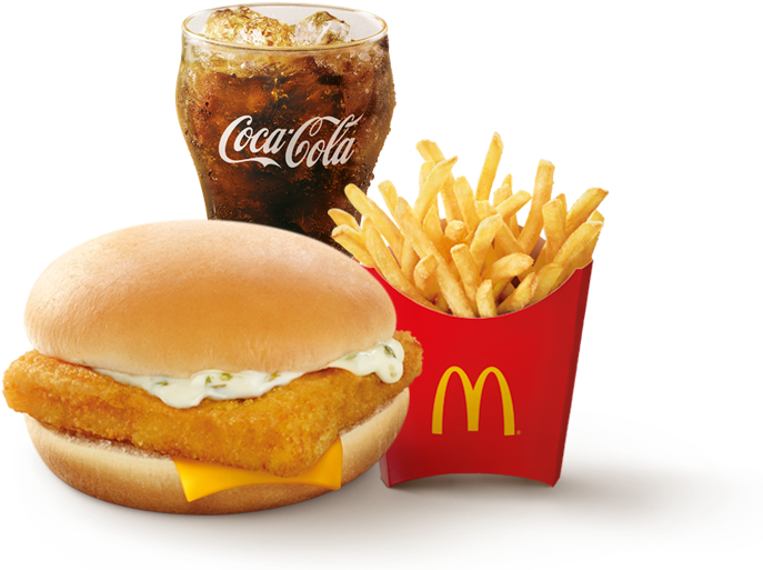 Download Burger French Fries Coca Cola Mcdonalds Clipart Png Download