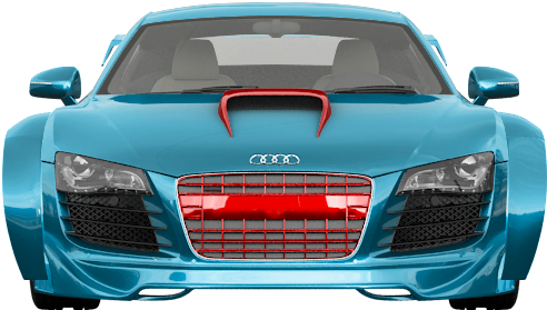 Audi R8'07 By Mcchicken-quinn - Audi R8 Clipart (1004x500), Png Download