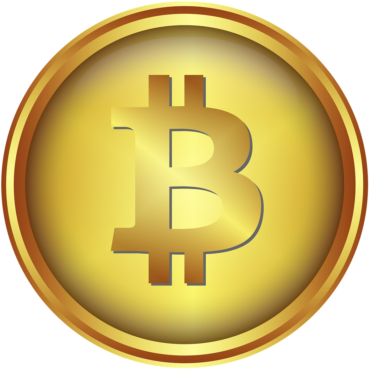 Download Symbol,transparent - Bitcoin Gold Coin Png Clipart Png