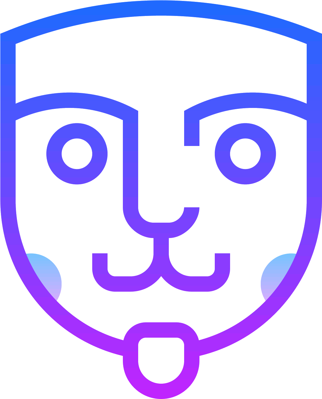 Máscara Anónima Icon - Mask Clipart (1051x1301), Png Download