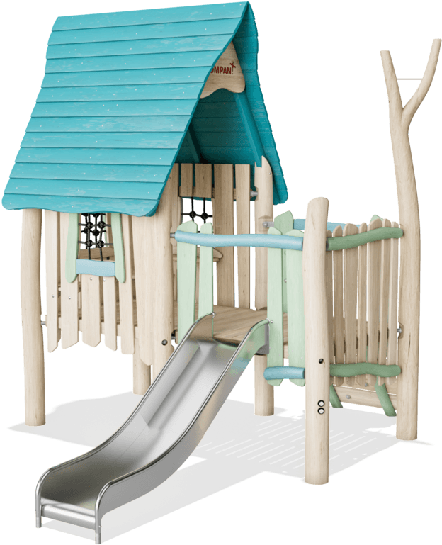 Outdoor Spielhaus Clipart (640x786), Png Download