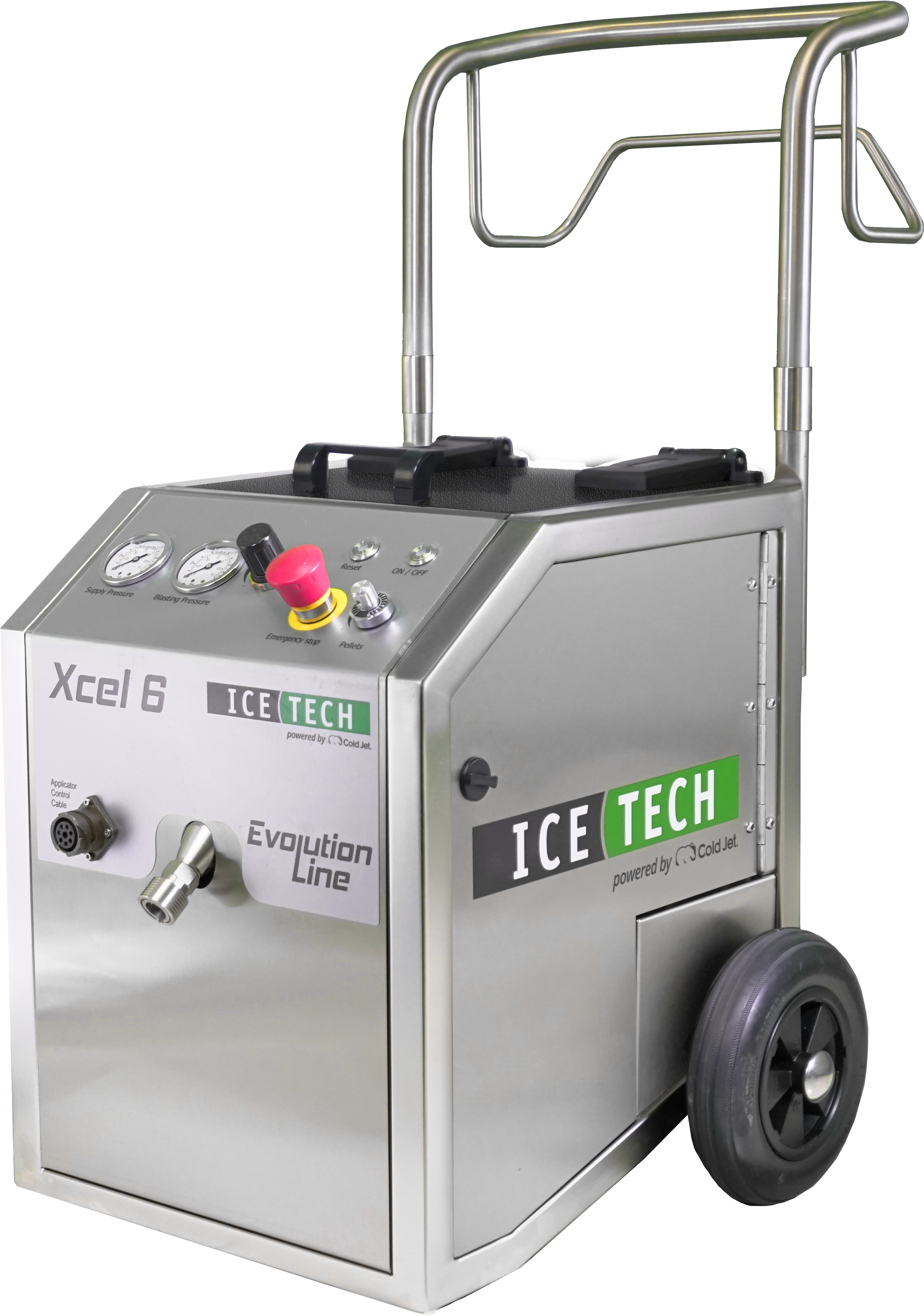 Our Standard Xcel 6 Dry Ice Blasting Machine Package - Dry Ice Clipart (3874x4440), Png Download