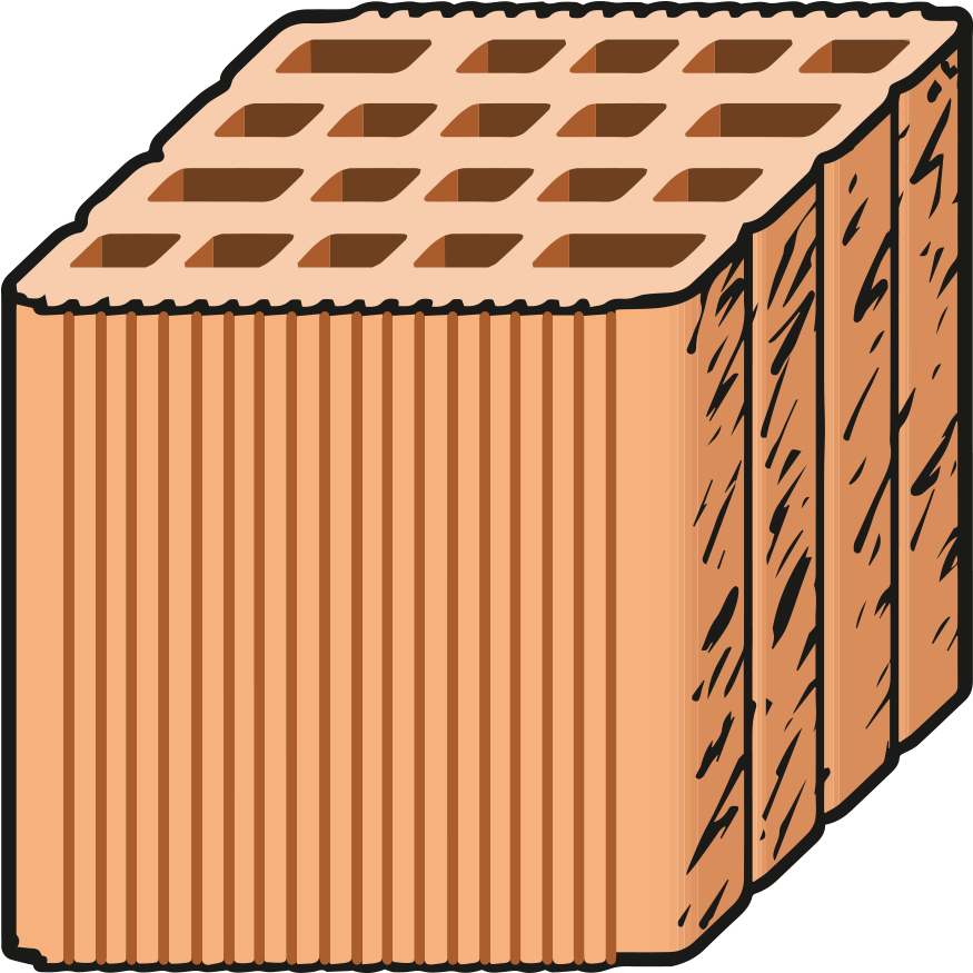 3 Hollow Brick - Box Clipart (1200x1200), Png Download