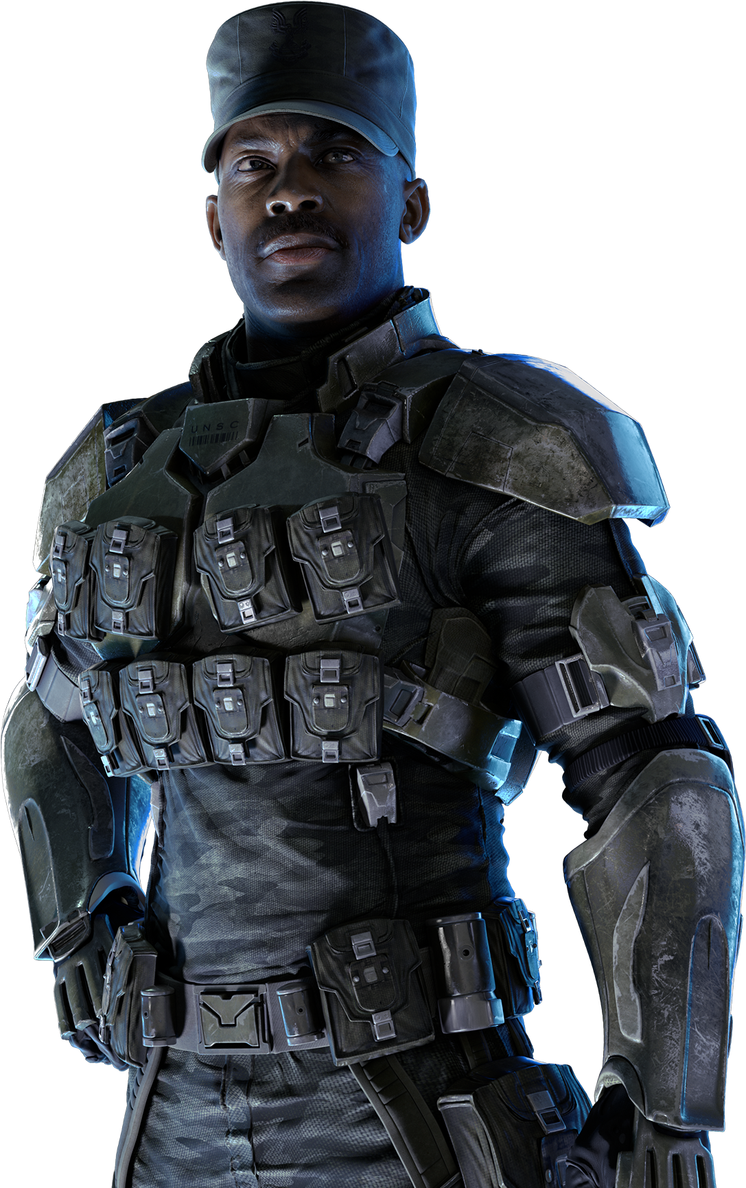 Avery Johnson - St Johnson Halo 3 Clipart (1200x1760), Png Download